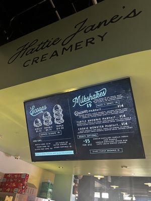 Ven Cones, cups and milkshakes with oatmilk #Veganuary at Hattie Jane's Creamery in Nashville