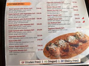   at Spice Palette Indian Cuisine in Mount Pleasant