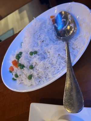 Rice  at Spice Palette Indian Cuisine in Mount Pleasant