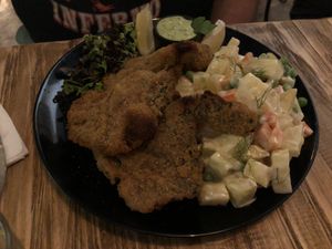 Milanesa del dia at Seibo in Buenos Aires