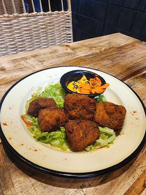 Bocaditos de tofu at Seibo in Buenos Aires