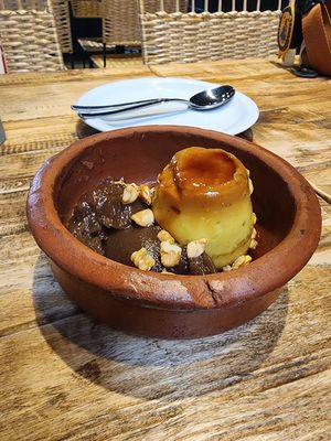 Flan at Seibo in Buenos Aires