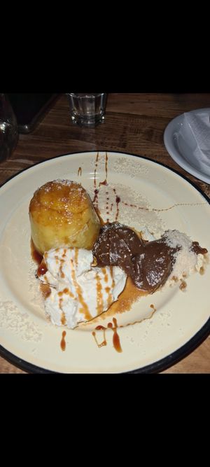 flan de dulce de leche y chocolate ❤️‍🔥😋 at Seibo in Buenos Aires