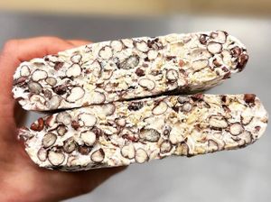 Radzuki fresh tempeh - adzuki beans, rolled oats, oat groats, all organic at Luv Tempeh in Durango