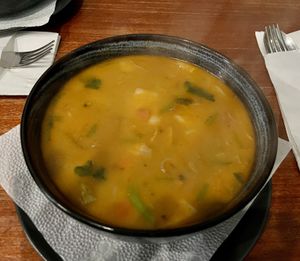 Tom yum   at Im-Oon in Budapest