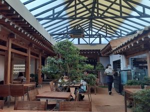 Interior at Beautiful Tea Museum in Seoul