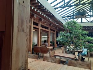 Interior at Beautiful Tea Museum in Seoul