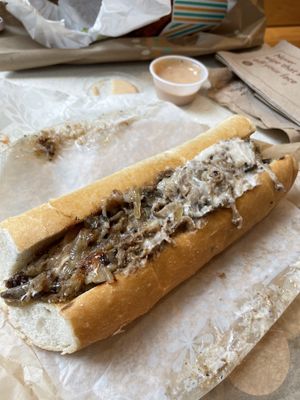 Philly Mushroom Cheesesteak  at HipCityVeg - Rittenhouse in Philadelphia