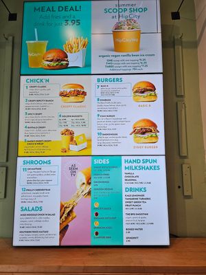 Menu (Juky 2023) at HipCityVeg - Rittenhouse in Philadelphia