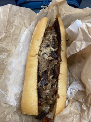 The Philly. Picture doesn’t do it justice.  at HipCityVeg - Rittenhouse in Philadelphia