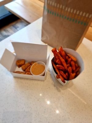 Chicken wings + fried   at HipCityVeg - Rittenhouse in Philadelphia