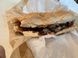 Cheesesteak with fries and drink is $19.95  at HipCityVeg - Rittenhouse in Philadelphia