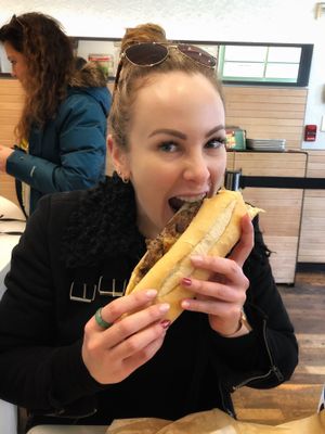 Philly steak at HipCityVeg - Rittenhouse in Philadelphia