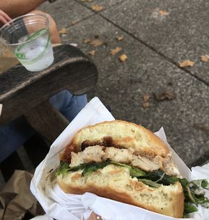 disco chick'n sandwich at HipCityVeg - Rittenhouse in Philadelphia