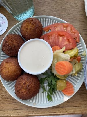 Falafel   at Beirut Kitchen Cantine du Levant in Bordeaux