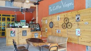 Cool decor. at Long Hung Coffee in Phu Quoc