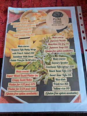 #Veganuary at Pure Vegan Corner  in Triolet