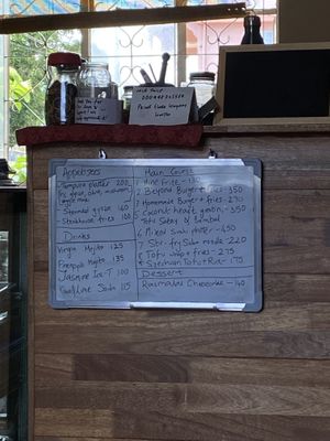 Menu  at Pure Vegan Corner  in Triolet