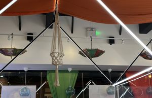 Ceiling decor.  at Roti Corner in Camberley