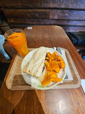 Vegan Burger at FILO in Sevilla