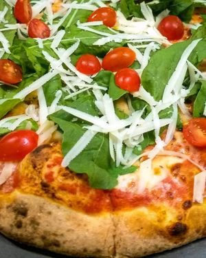 Pizza Italiana at DALL'ITALIANO BEACH in Menorca