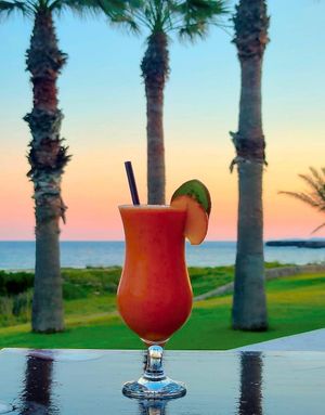 Coquetel frutas 😉 at DALL'ITALIANO BEACH in Menorca