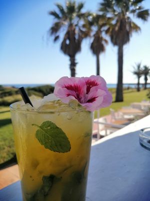 Mojito Maracuyá at DALL'ITALIANO BEACH in Menorca