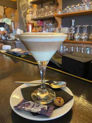 Café at DALL'ITALIANO BEACH in Menorca