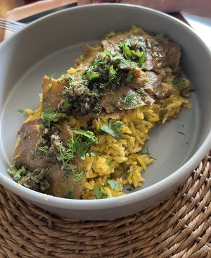 Vegan Moro Costeno 🌱   at Agave Studio in Puerto Ayora