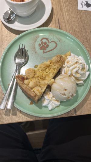 apple pie  at Katzentempel - Augsburg in Augsburg