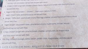 vegan options at Kalma Café in Lanzarote