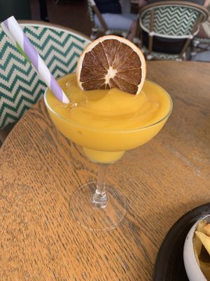 Mango daiquiri   at Kalma Café in Lanzarote