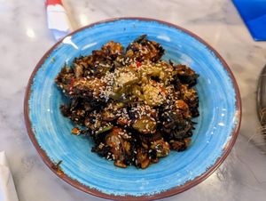 Brussel sprouts. at Local Foods in Austin