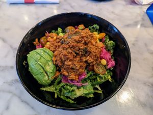 Taco salad. at Local Foods in Austin