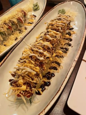 Vegan Red Crunch roll  at Irashai Sushi in Seattle