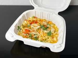 esquites (takeout) at Mission Cantina in Seattle