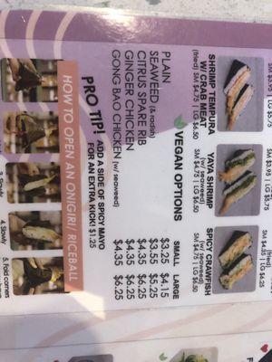Menu   at Yaya Tea in Hicksville