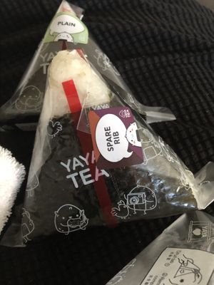 Vegan spare rib (L) RB   at Yaya Tea in Hicksville