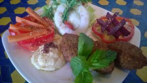 Falafel Organic at Baraka in Orgiva