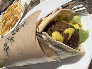 Falafel   at Baraka in Orgiva