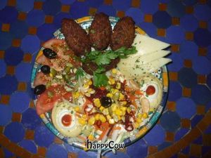 Falafel. at Baraka in Orgiva