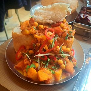 Holy Chow...HUGE 😍 at Mowgli in Glasgow