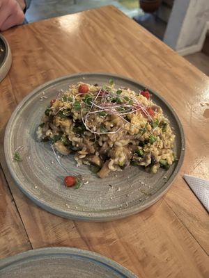 Risotto  at Real Vegetal in Medellin