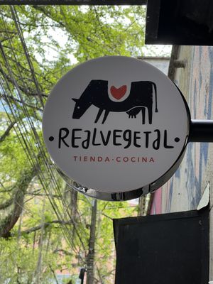 Outside   at Real Vegetal in Medellin