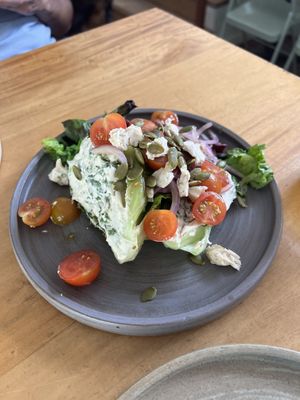 Cogollos asados  at Real Vegetal in Medellin