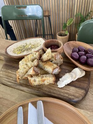 Cheese table   at Real Vegetal in Medellin