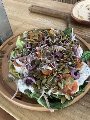 Something Greek  at Real Vegetal in Medellin