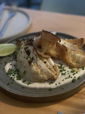 Baked cabbage - so delicious   at Real Vegetal in Medellin