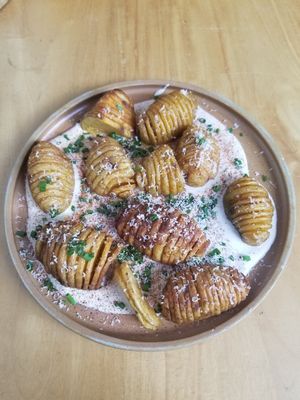 Papas at Real Vegetal in Medellin