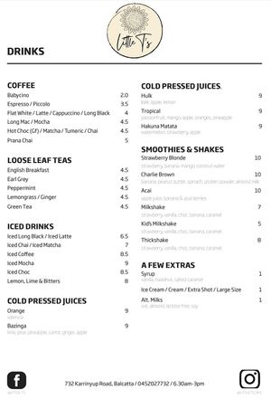  at Little T's in Balcatta